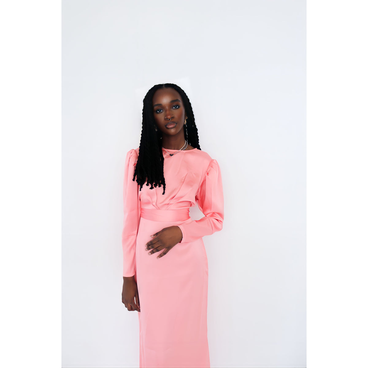 malika maxi dress blush Malika Maxi Dress